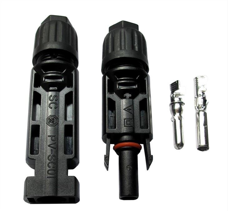 Đầu nối bảng điều khiển năng lượng mặt trời với dây 4mm