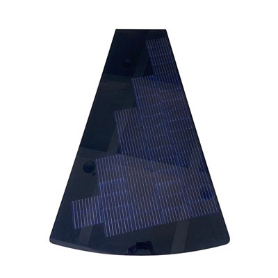 Tùy chỉnh các tấm năng lượng mặt trời hình dạng quạt không đều